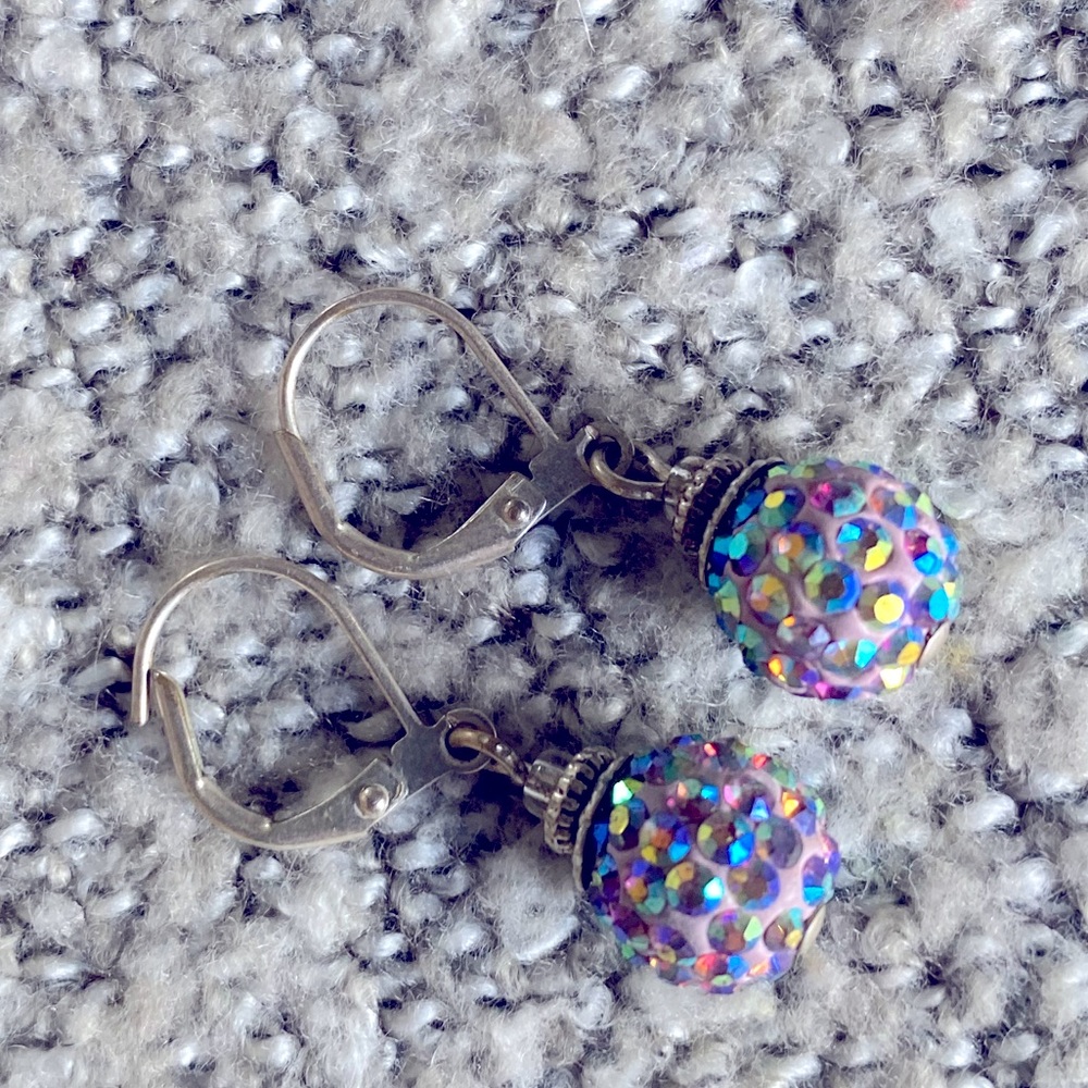 [3 for $30 & 6.99 shipping🍂] purple earrings